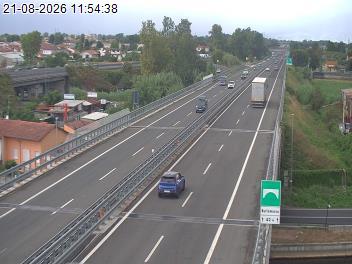 Webcam Pisa Nord – Viareggio (km 139)
